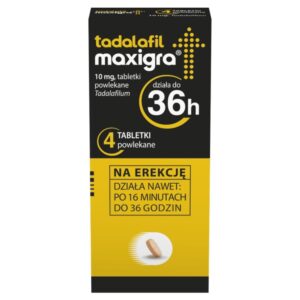 Tadalafil – Maxigra (4 tabletes)